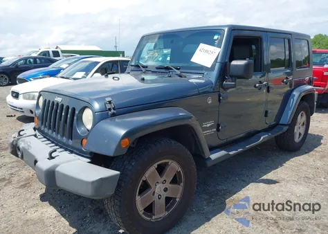 2007 Jeep Wrangler Unlimited Sahara from USA, damaged, VIN 1J4GA59117L216687
